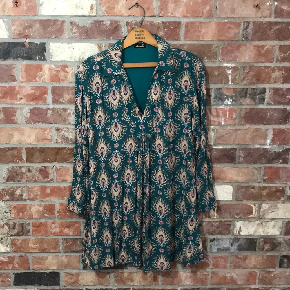 Dee Elle Paisley L/S Tunic L